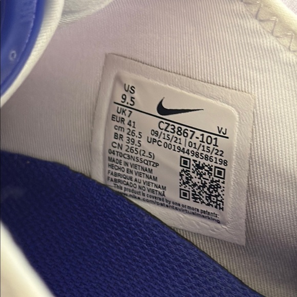 Nike Womens Air Max 2090 White/Pink Shoes Women Size 9.5 Pre-owned. - Picture 9 of 9